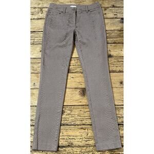 Eric Women’s Light Brown Reptile Print Slim Stretch Skinny Pants Size 6 NWOT